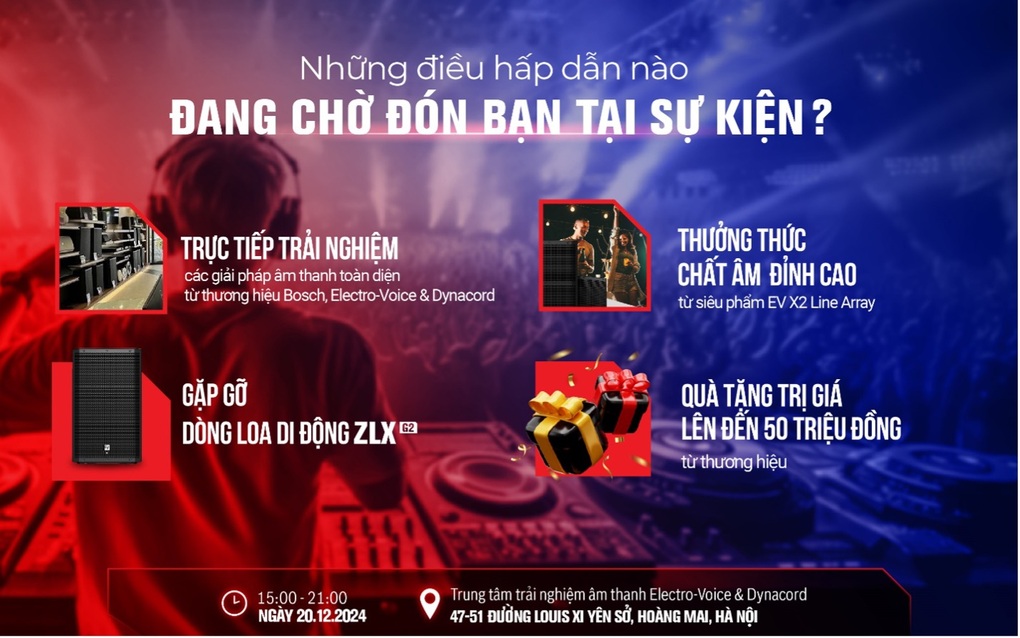 Ra mắt trung tâm trải nghiệm âm thanh và dòng loa ZLX G2 tại Hà Nội - 1