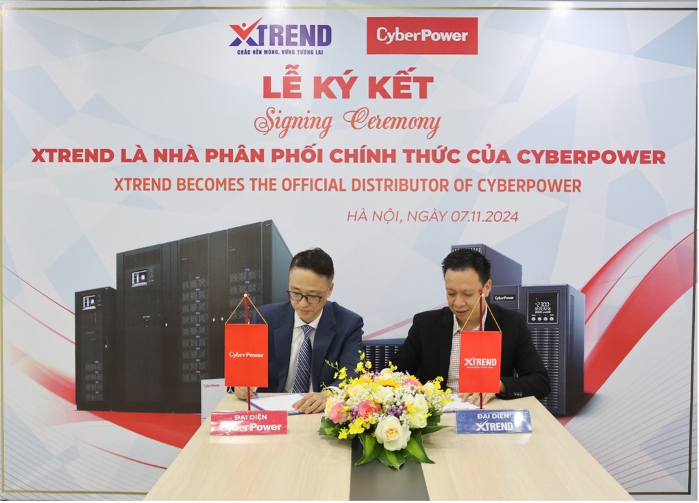 CyberPower bổ nhiệm XTREND Distribution là nhà phân phối giải pháp UPS 1 pha và 3 pha tại Việt Nam - 1