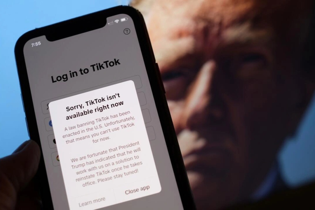 TikTok hoạt động trở lại tại Mỹ sau 12 giờ bị cấm - 2