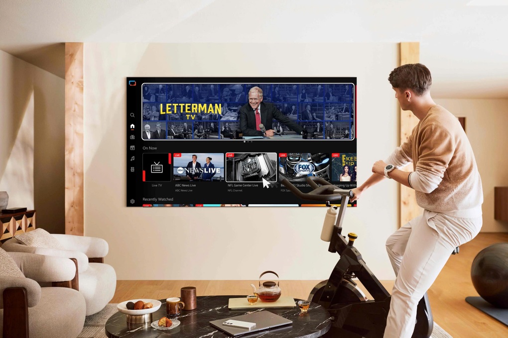 Samsung giới thiệu loạt TV tích hợp AI - 1