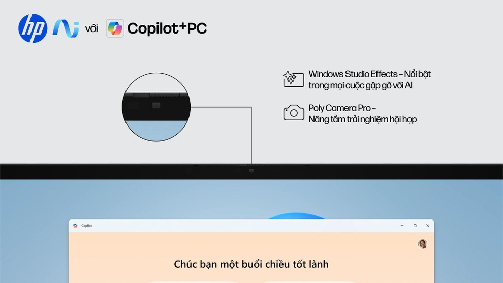 Laptop HP OmniBook X Flip 14 mới mỏng nhẹ, hiệu năng AI vượt trội - 4 Laptop HP OmniBook X Flip 14 mới mỏng nhẹ, hiệu năng AI vượt trội - 4