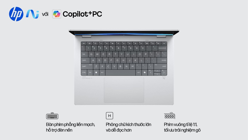 Laptop HP OmniBook X Flip 14 mới mỏng nhẹ, hiệu năng AI vượt trội - 5 Laptop HP OmniBook X Flip 14 mới mỏng nhẹ, hiệu năng AI vượt trội - 5