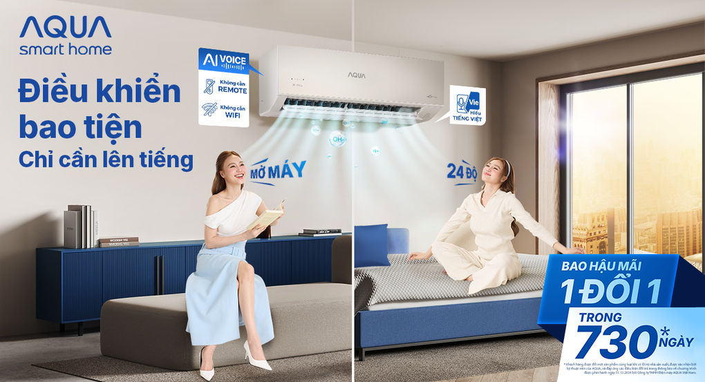 AQUA UV VOICE chinh phục người dùng với công nghệ AI và hậu mãi vượt trội - 2 AQUA UV VOICE chinh phục người dùng với công nghệ AI và hậu mãi vượt trội - 2