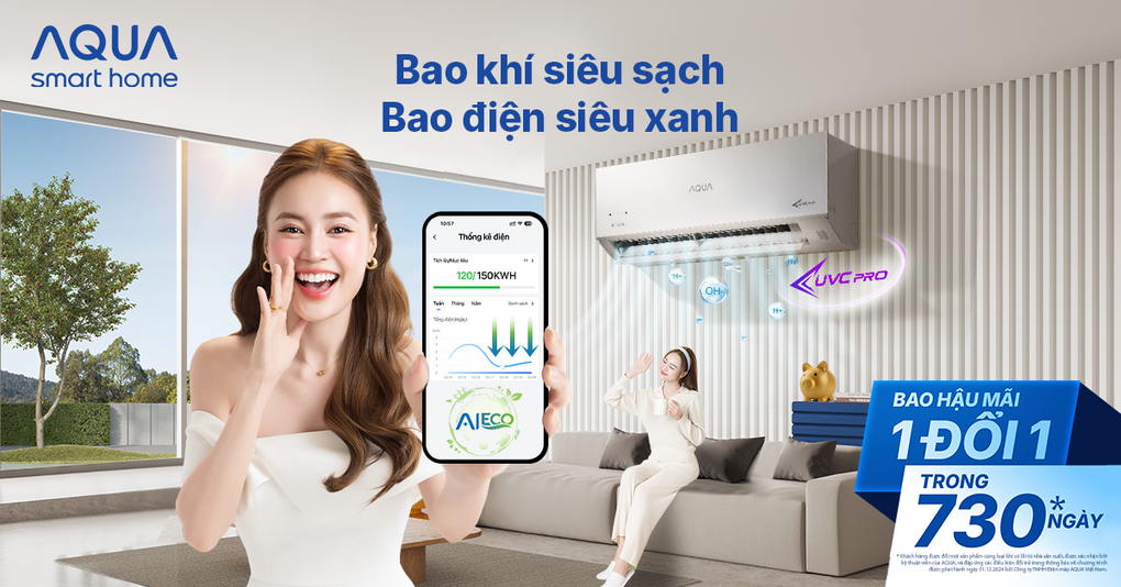 AQUA UV VOICE chinh phục người dùng với công nghệ AI và hậu mãi vượt trội - 3 AQUA UV VOICE chinh phục người dùng với công nghệ AI và hậu mãi vượt trội - 3