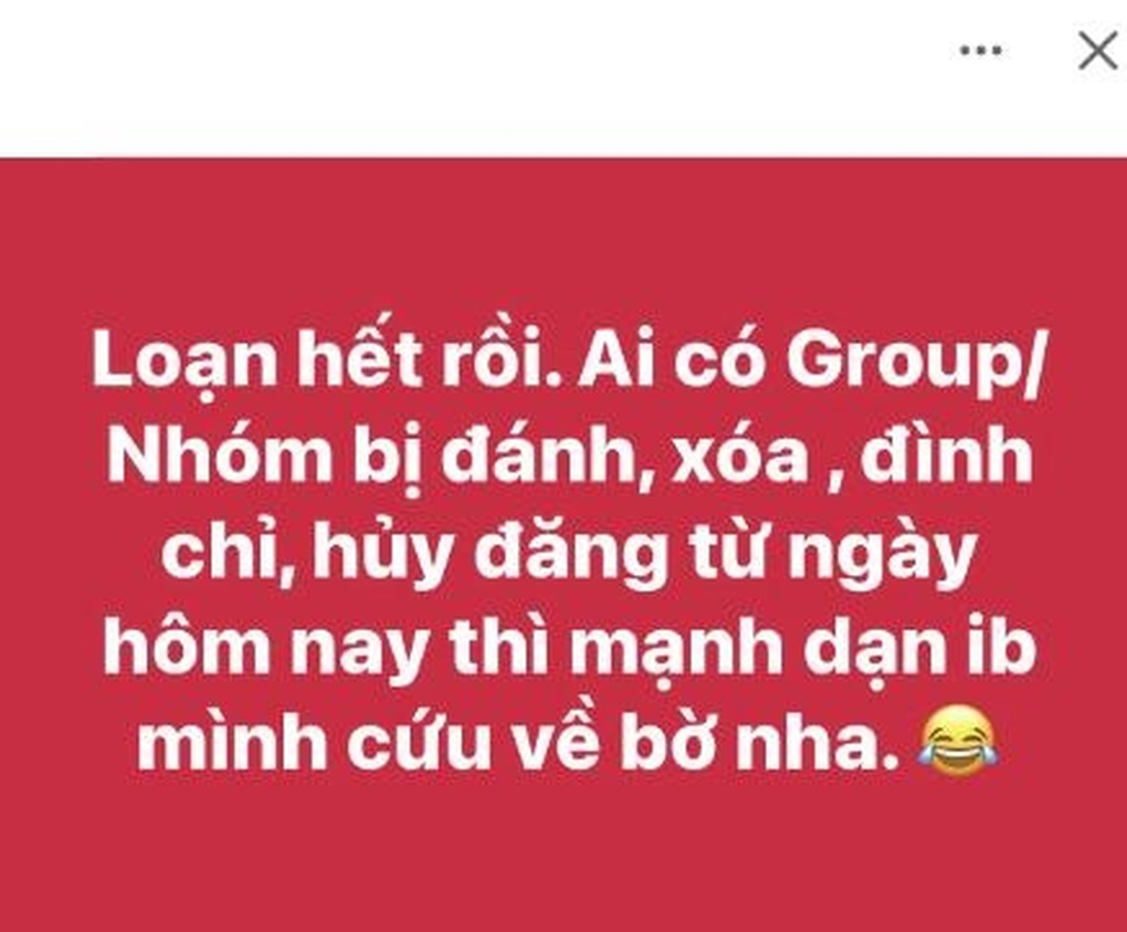 Cảnh giác dịch vụ mở khóa hội nhóm trên Facebook - 1 Cảnh giác dịch vụ mở khóa hội nhóm trên Facebook - 1