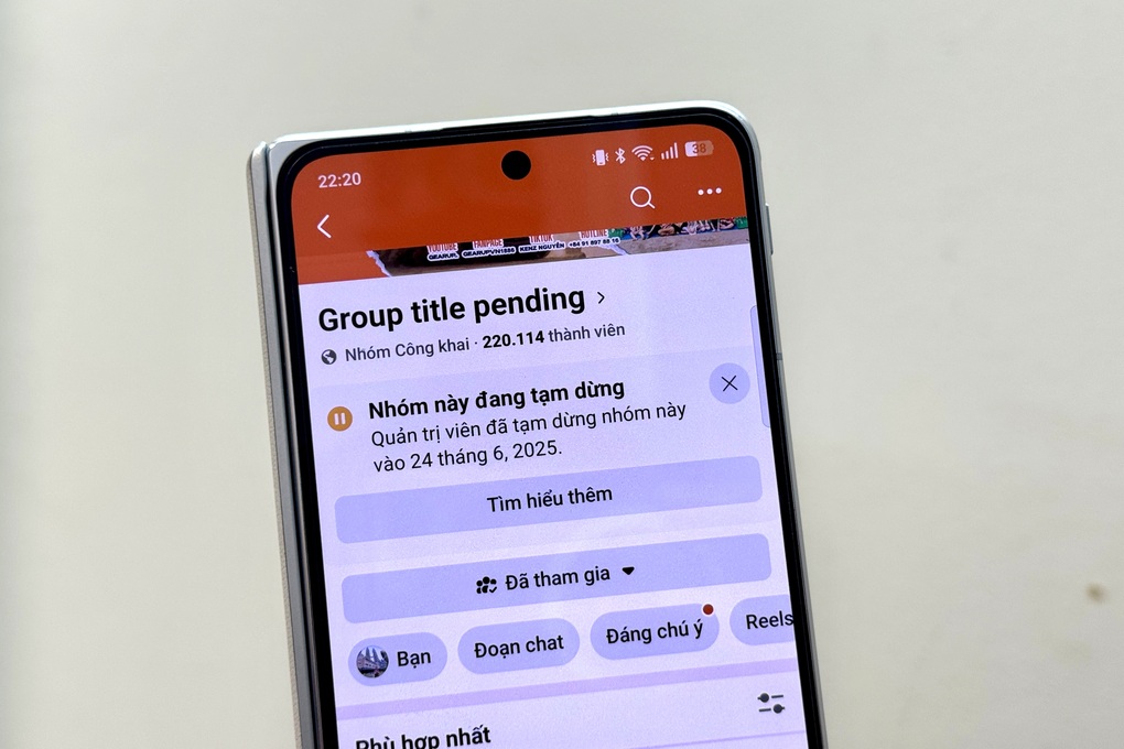 Hàng loạt hội nhóm Facebook tại Việt Nam đồng loạt ngừng hoạt động - 1 Hàng loạt hội nhóm Facebook tại Việt Nam đồng loạt ngừng hoạt động - 1