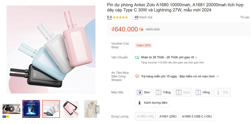 Các loại pin dự phòng nguy cơ cháy nổ có bán tại sàn thương mại ở Việt Nam - 1 Các loại pin dự phòng nguy cơ cháy nổ có bán tại sàn thương mại ở Việt Nam - 1