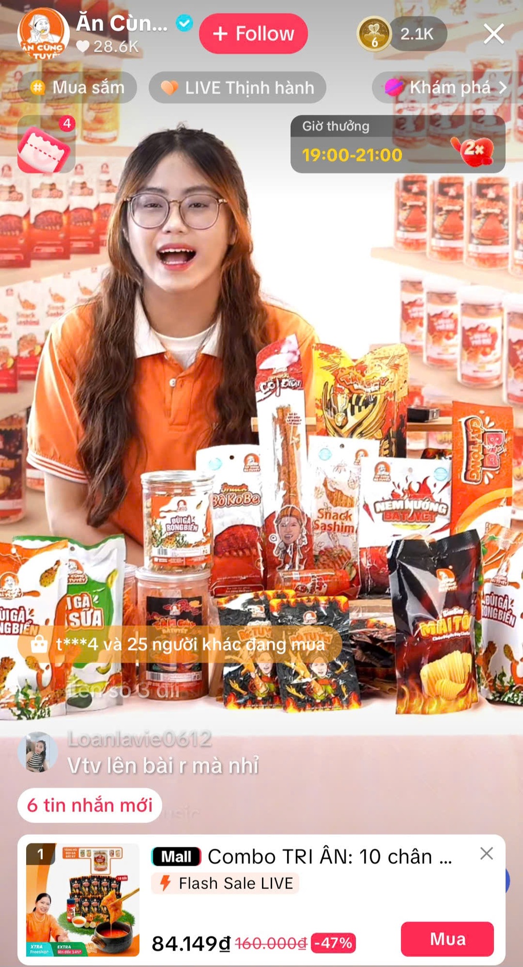 “Ăn Cùng Bà Tuyết: Những món quà vặt chốt trăm nghìn đơn trên chợ mạng - 2 “Ăn Cùng Bà Tuyết: Những món quà vặt chốt trăm nghìn đơn trên chợ mạng - 2